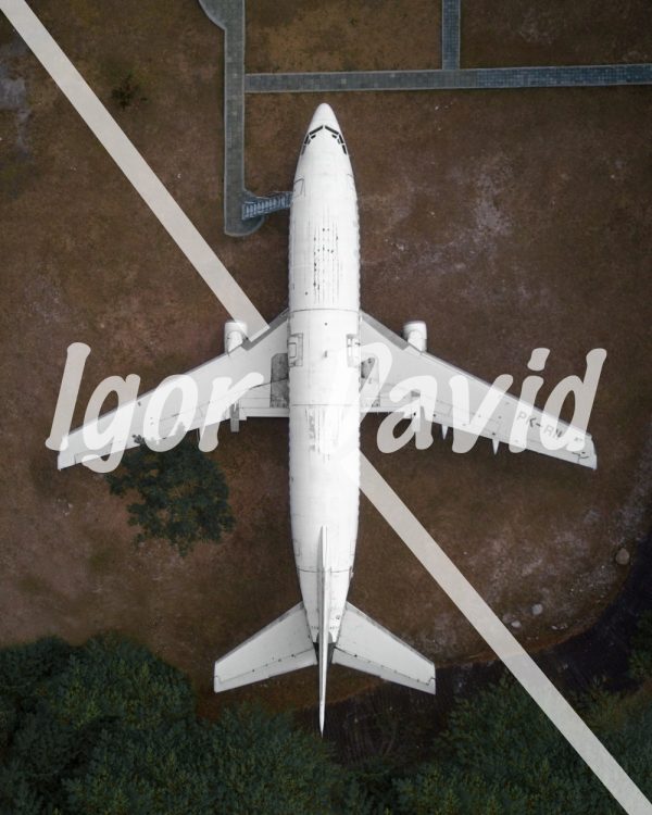 Abandoned Plane in Bali