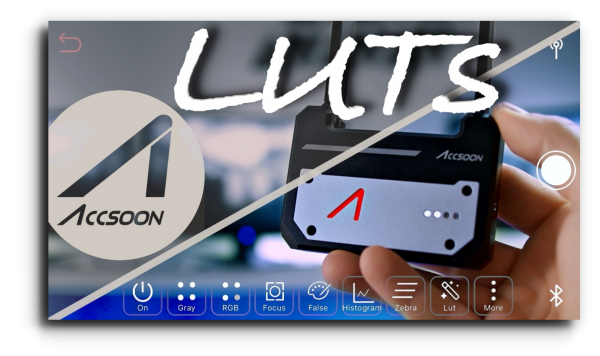 Free Accsoon CineEYE  LUT (pack)