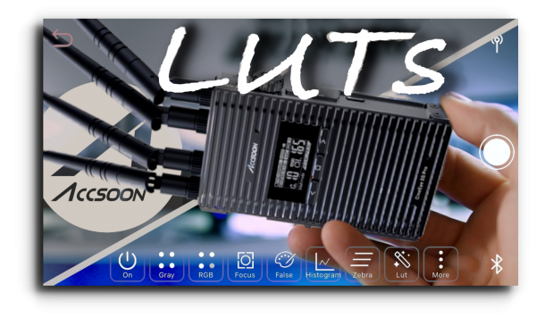 Free Accsoon CineEYE / 2 / 2s Pro / Air  LUT (pack)